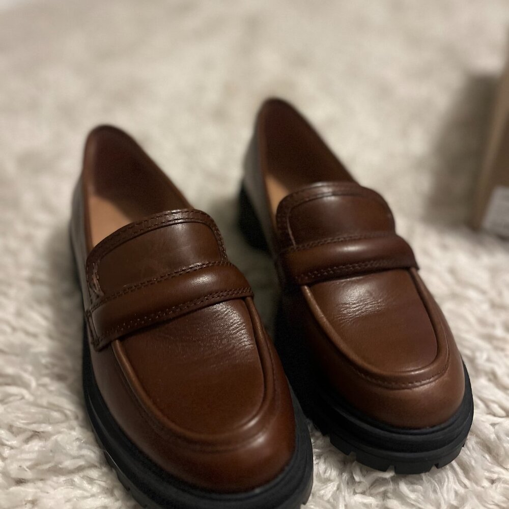 Madewell Bradley Lugsole Loafer Brown - Picture 3 of 4